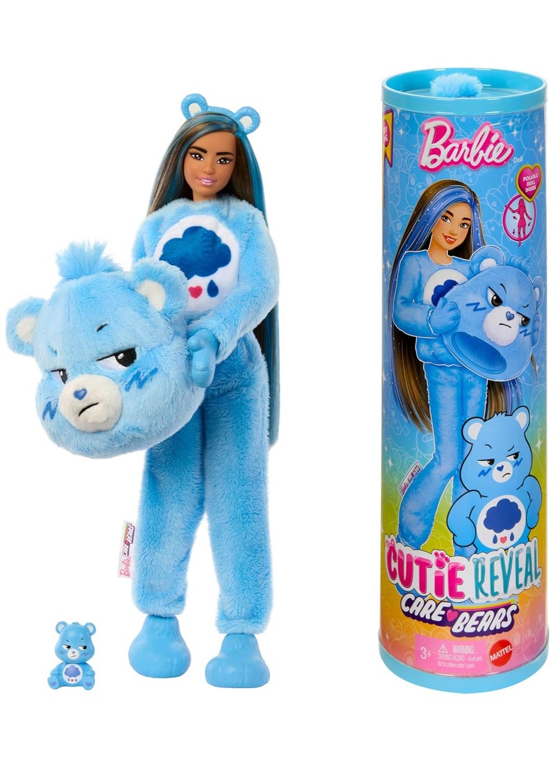 Barbie Cutie Reveal Care Bears Series - Grumpy Bear