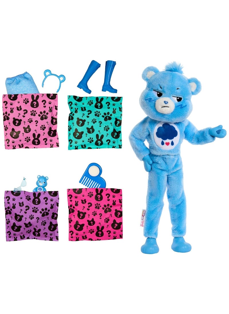 Barbie Cutie Reveal Care Bears Series - Grumpy Bear