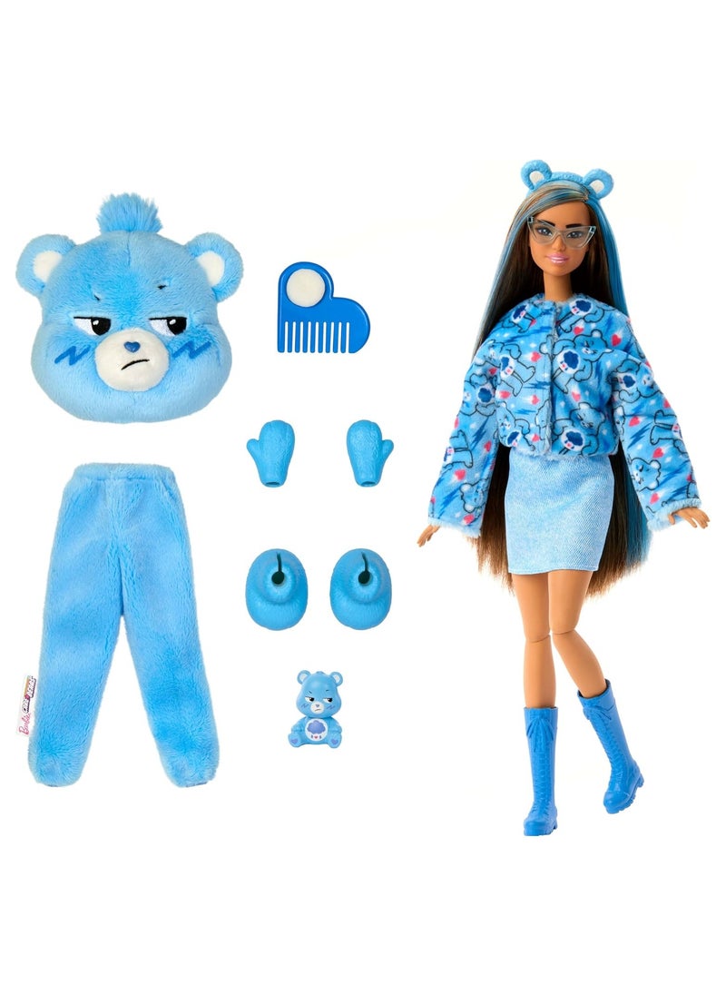 Barbie Cutie Reveal Care Bears Series - Grumpy Bear