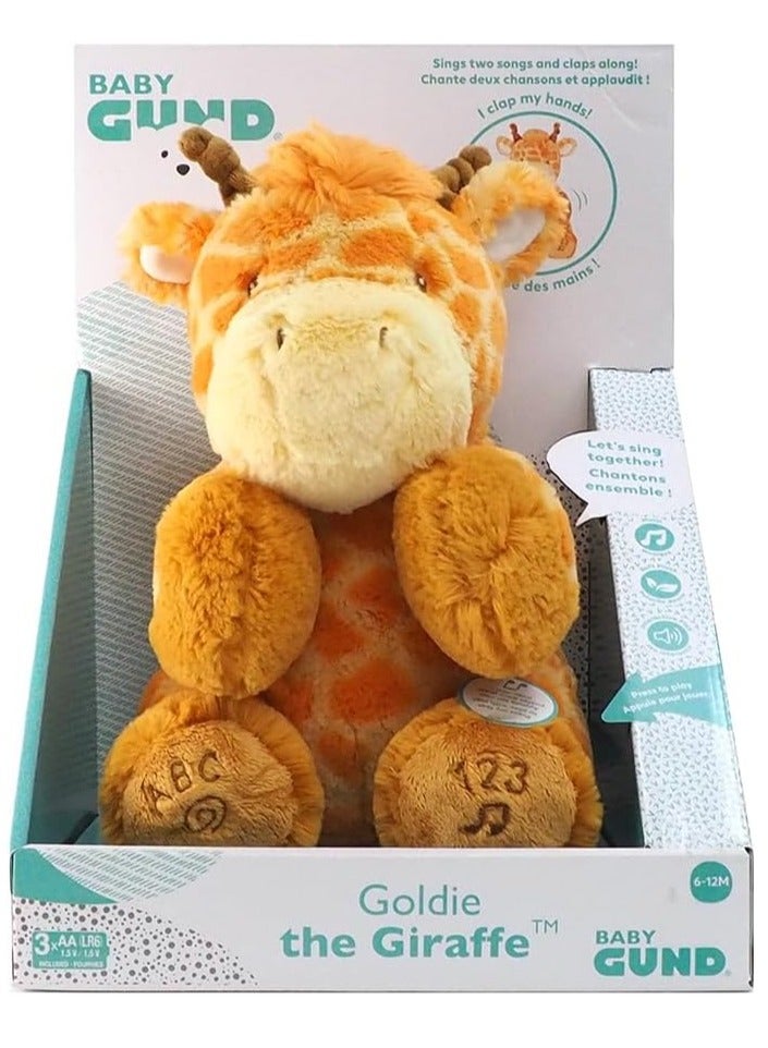 GUND Goldie Giraffe Animated