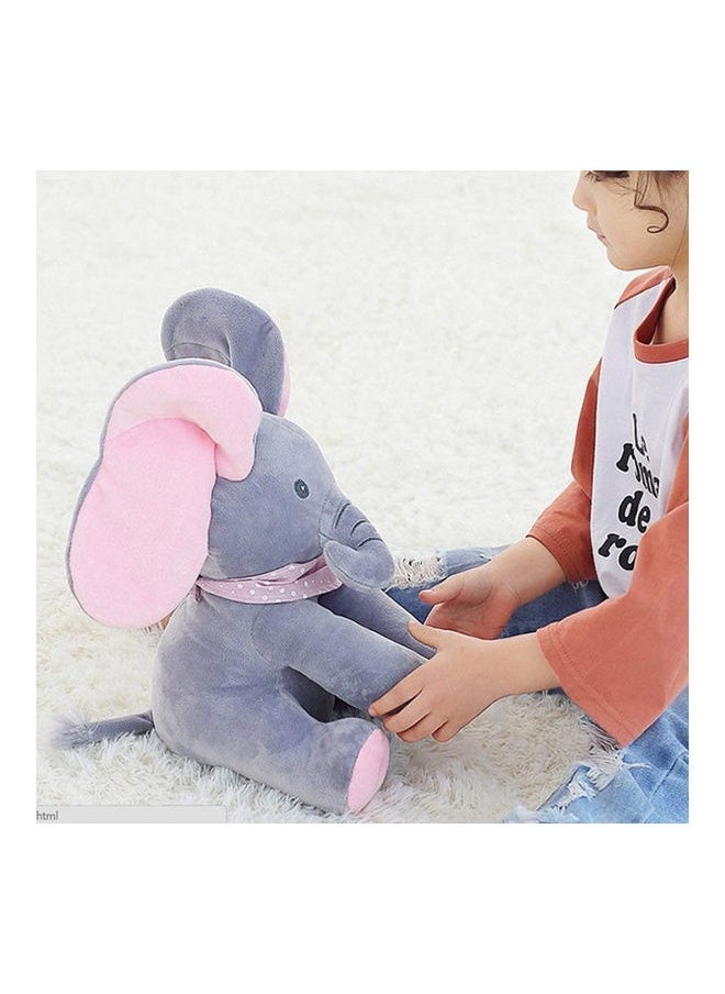 Talking And  Singing  Elephant  Stuffed Plush Doll  Toys 30cm