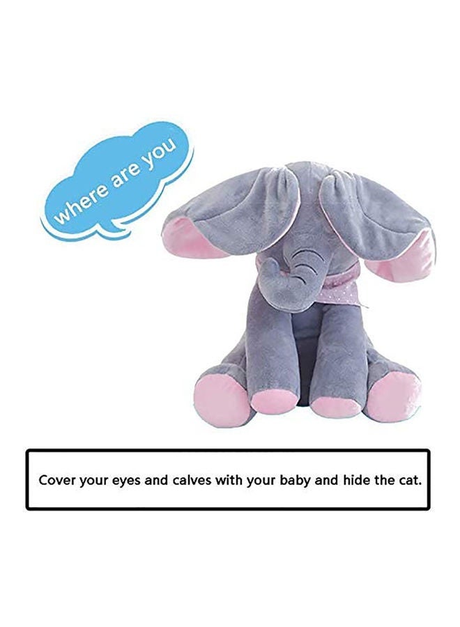 Talking And  Singing  Elephant  Stuffed Plush Doll  Toys 30cm