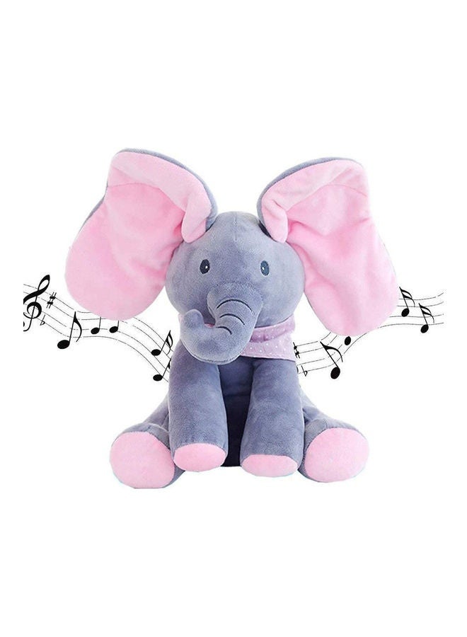 Talking And  Singing  Elephant  Stuffed Plush Doll  Toys 30cm