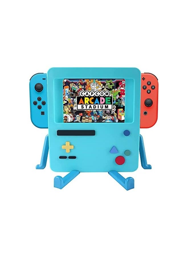 Stand for Nintendo Switch Accessories Portable Dock Compatible for Nintendo Switch OLED Cute Case BMO Decor Gift Men Women Kids