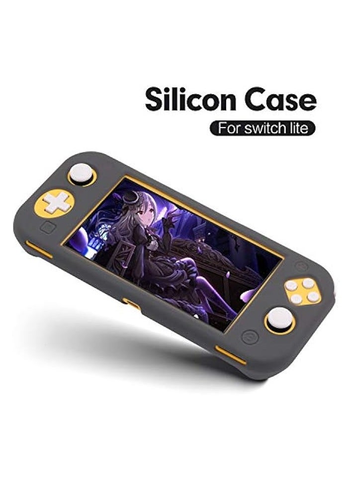 Grip Case for Nintendo Switch Lite, Silicone Case for Nintendo Switch Lite