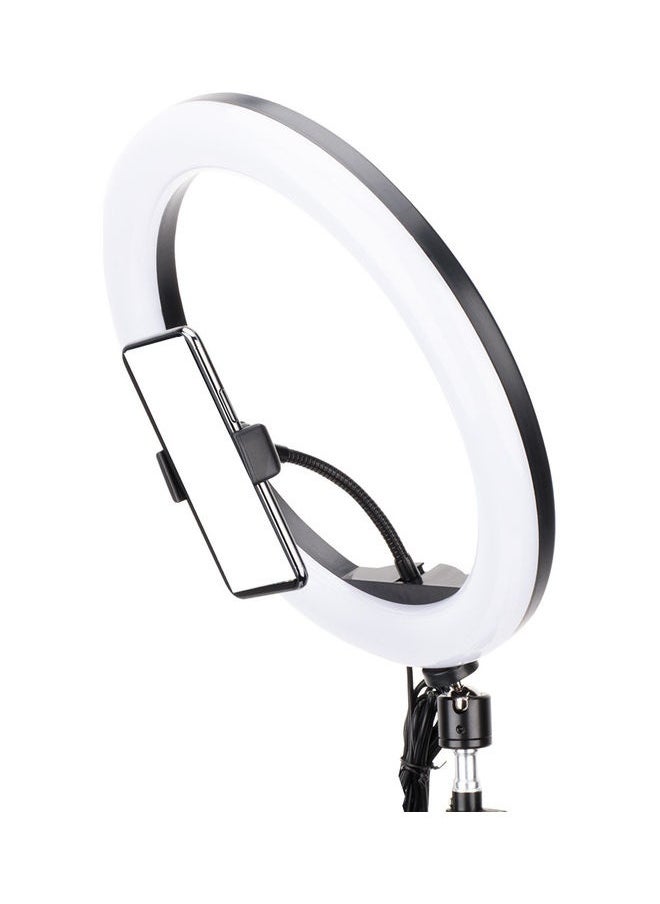 Ring Light With Mobile Stabilizer To Take Pictures And Videos In High Definition Black