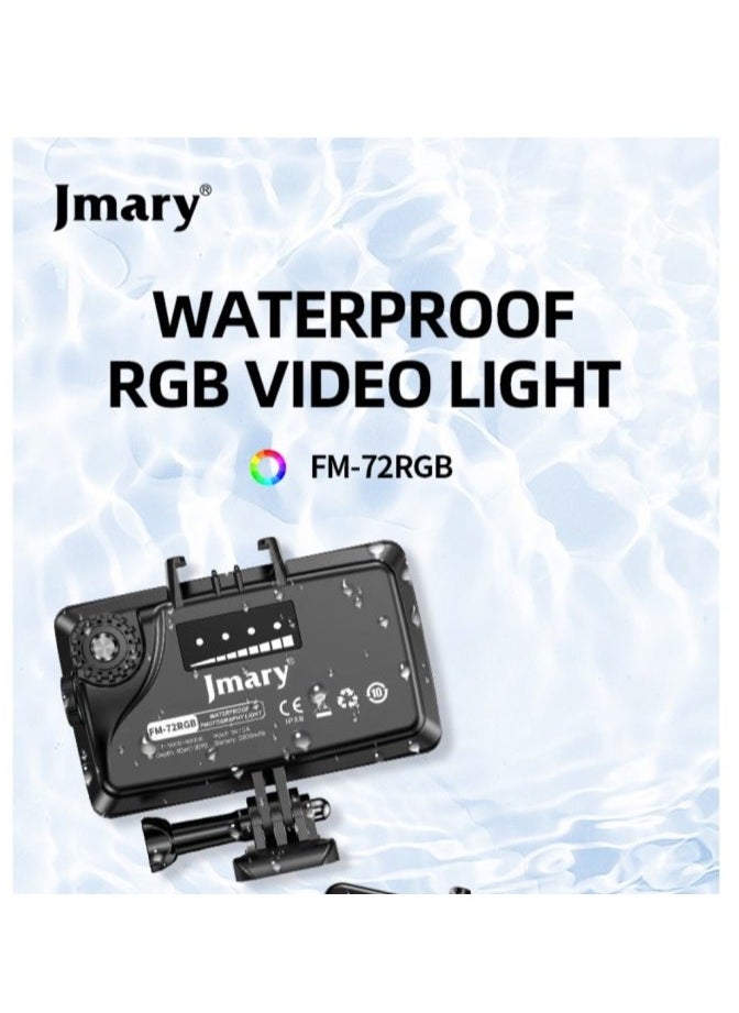 Jmary FM-72 RGB Light Waterproof LED RGB Light