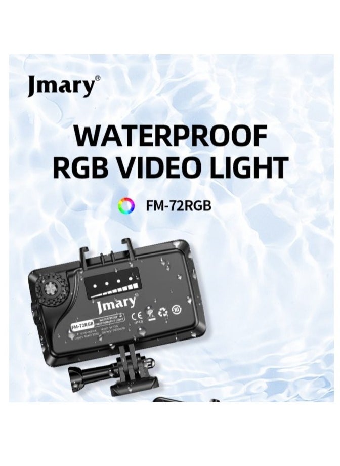 Jmary FM-72 RGB Light Waterproof LED RGB Light