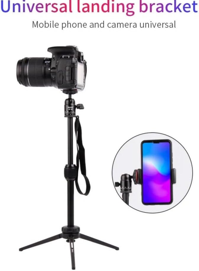 Table Tripod Stand – Lightweight Aluminum, 39.5cm Max Height, 3kg Load Capacity, Mobile & Camera