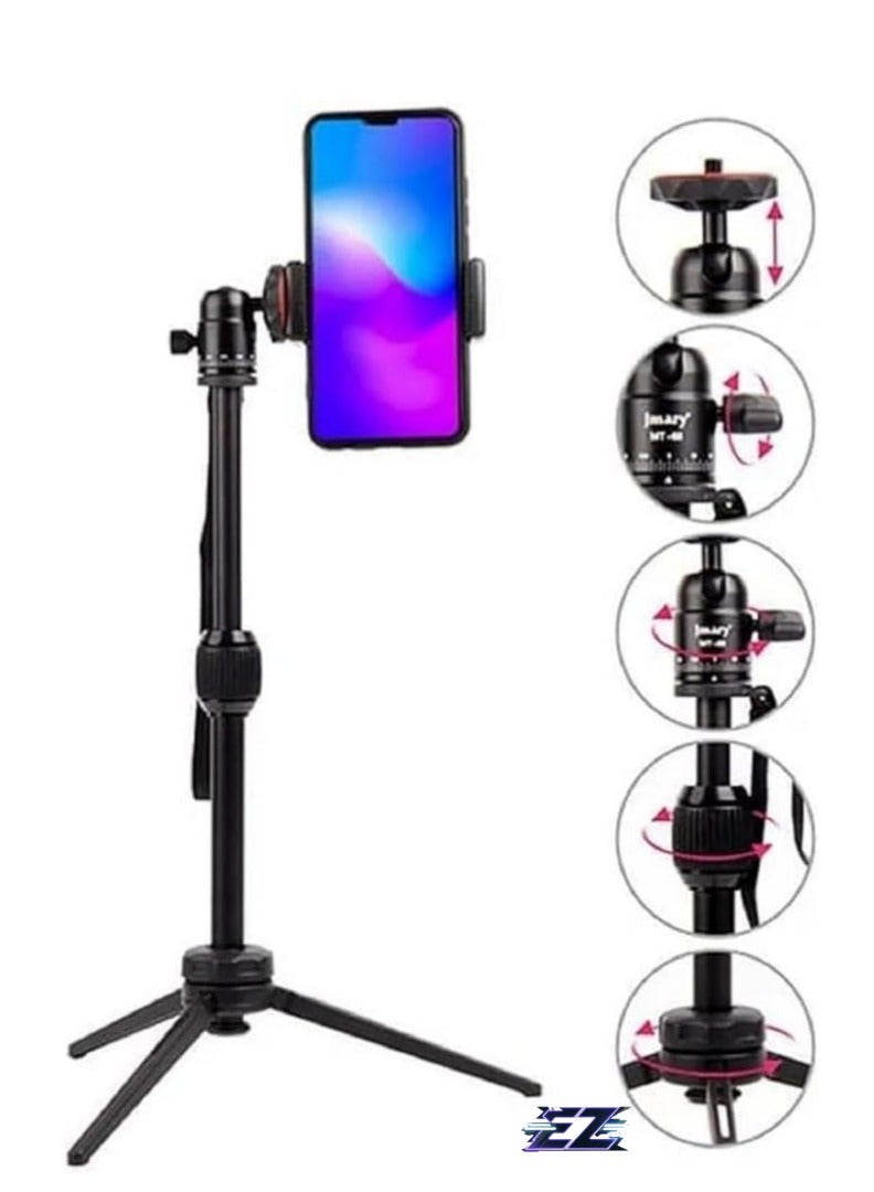 Table Tripod Stand – Lightweight Aluminum, 39.5cm Max Height, 3kg Load Capacity, Mobile & Camera