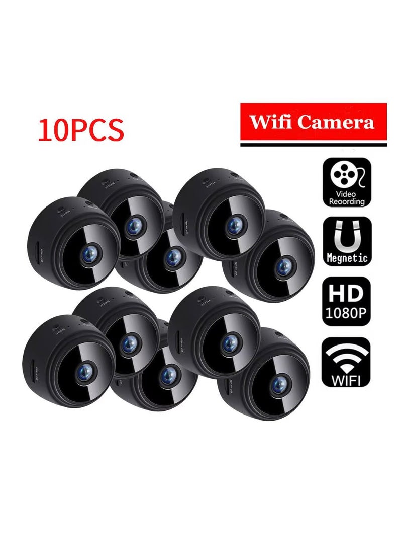 A9 Wi-Fi Smart Mini HD Hide IP Camera 10Pcs Combo