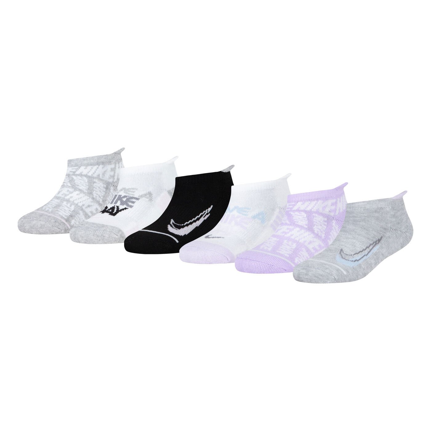 Kids' Block Logo Socks (6 Pairs)