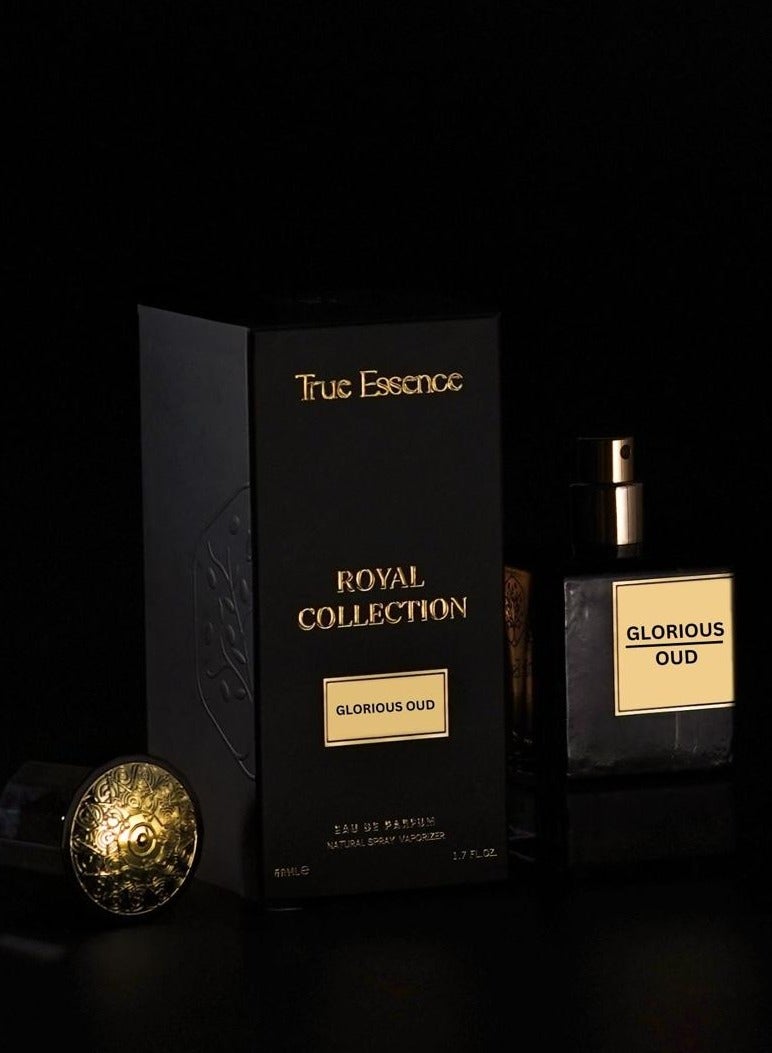 True Essence Royal Collection Glorious Oud Long-Lasting Eau De Parfum 50 ml 1.7 FL.OZ For Unisex