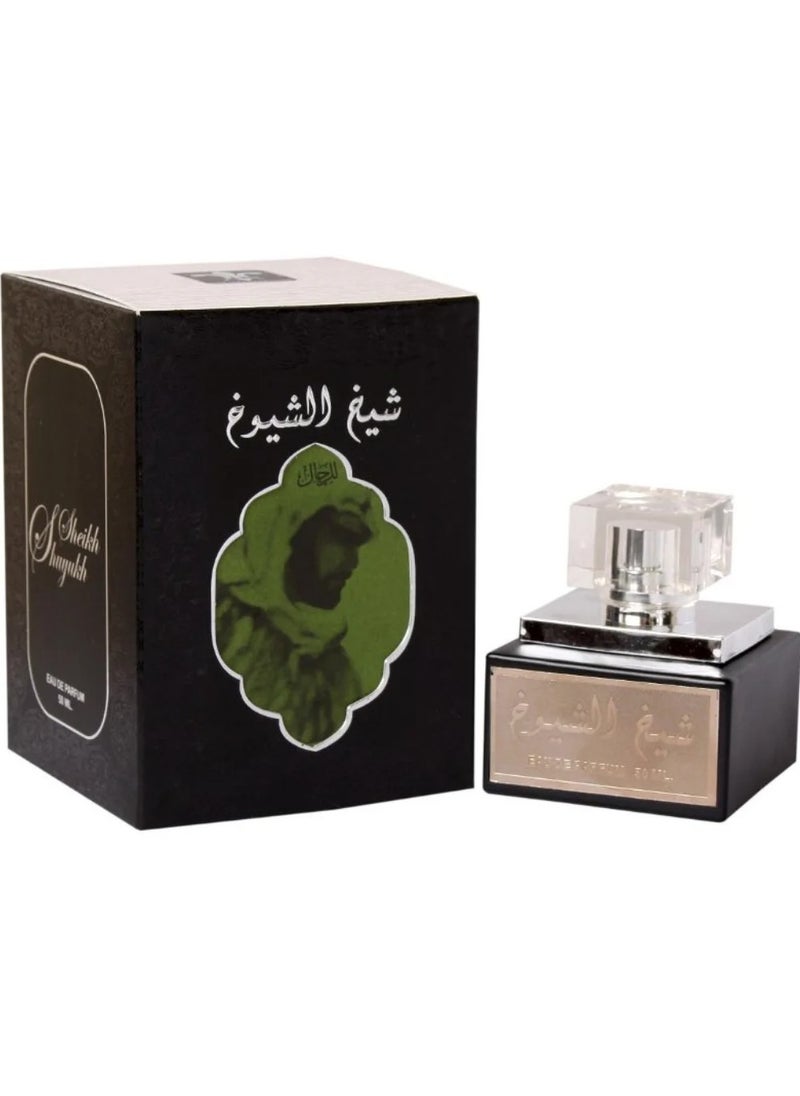 Lattafa Sheikh Al Shuyukh Eau de Parfum Spray with 1.7 oz Deodorant Spray for Men