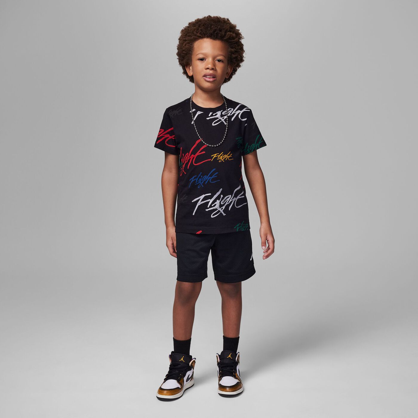 Kids' Painted Flight Printed T-Shirt