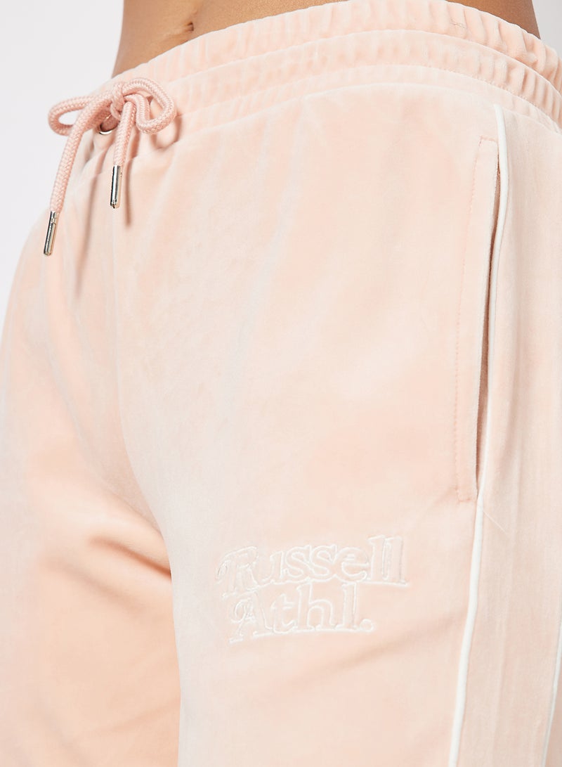 Piping Detail Sweatpants Pink