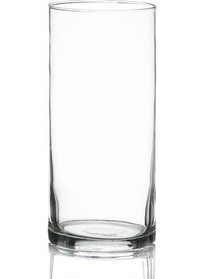 Glass Cylinder Clear 10 x 20cm