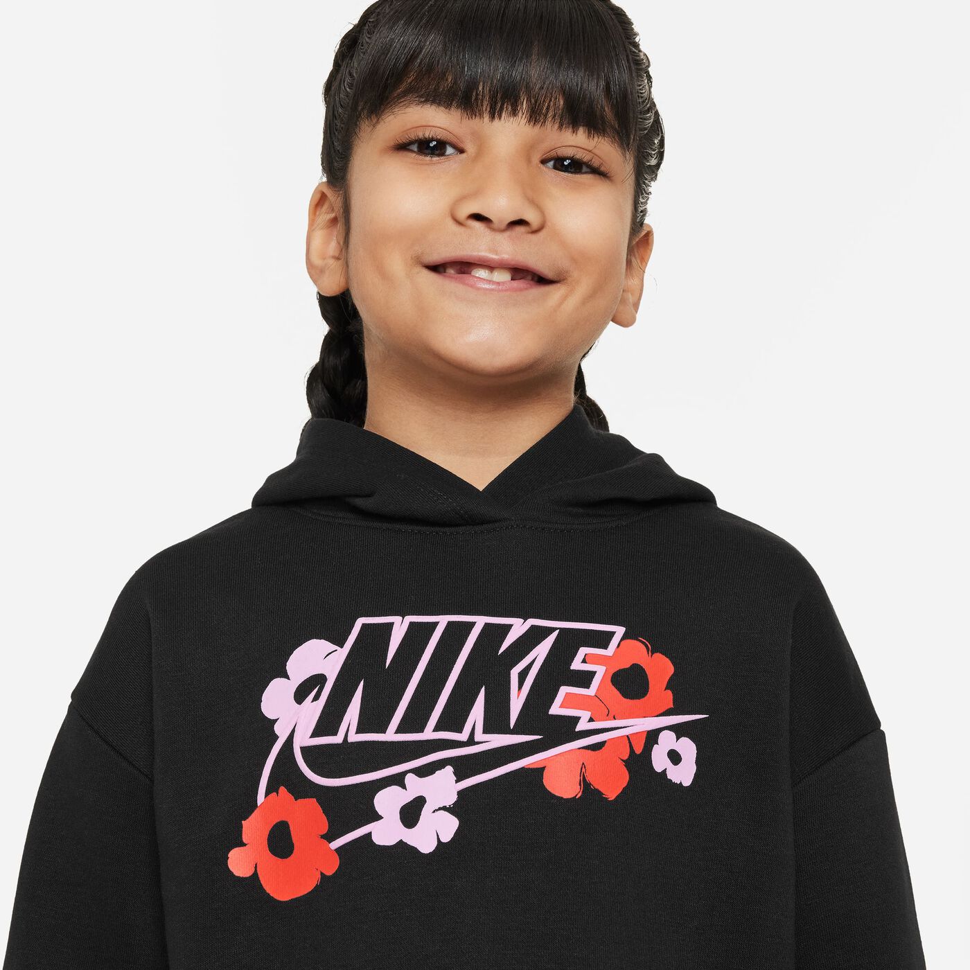 Kids' Floral Hoodie