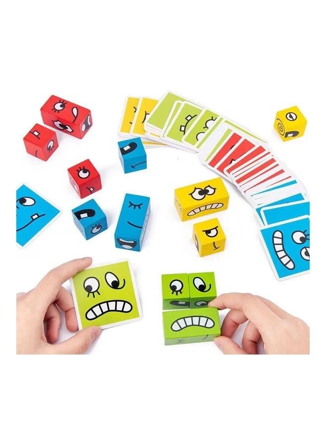 Expression Puzzle Building Blocks For Kids