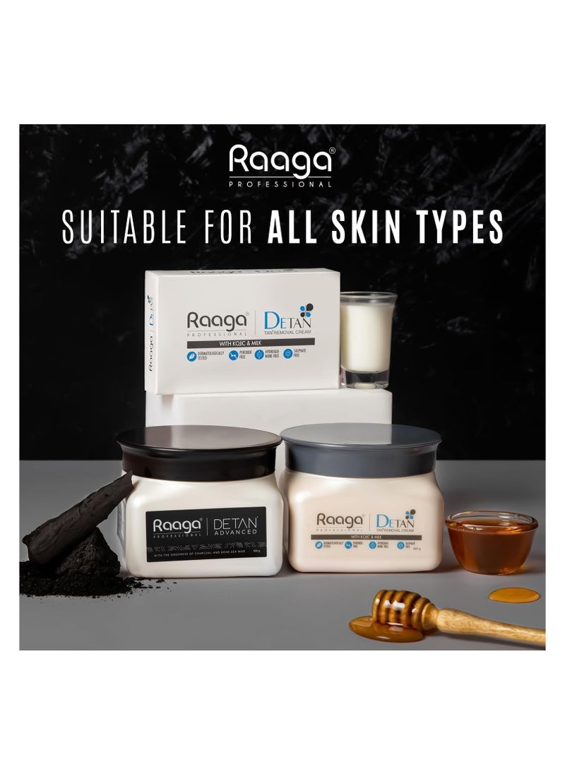 Raaga Professional De Tan With Kojic And Milk 500g