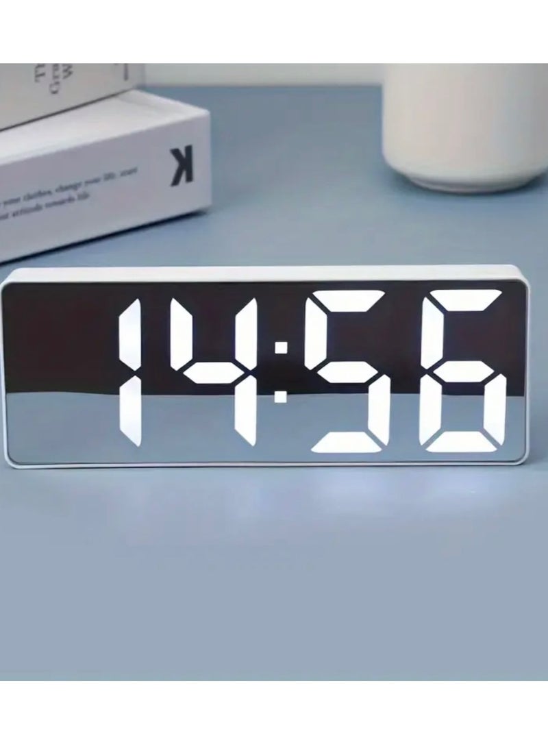 Modern 3D LED Digital Clock for Bedroom - USB Powered, Sleek Home Decor