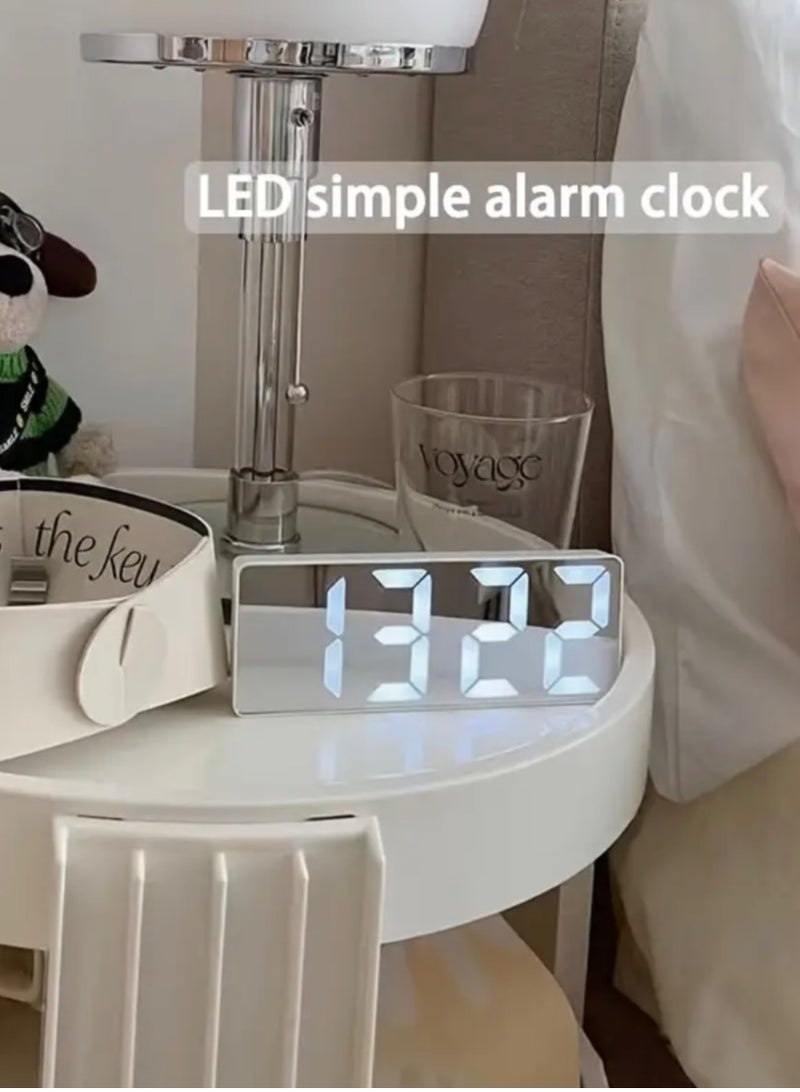 Modern 3D LED Digital Clock for Bedroom - USB Powered, Sleek Home Decor