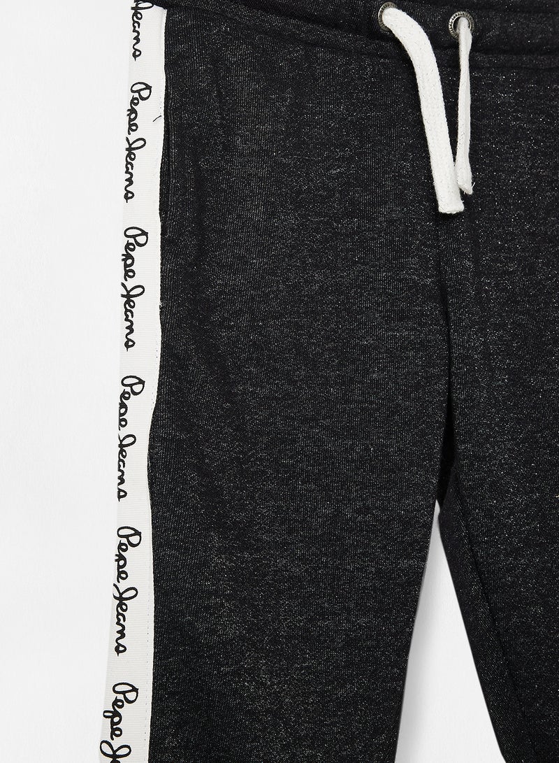 Kids/Teen Logo Tape Sweatpants Black