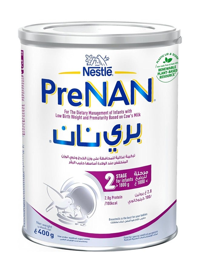 PreNan Stage 2 Infant Formula  400 G