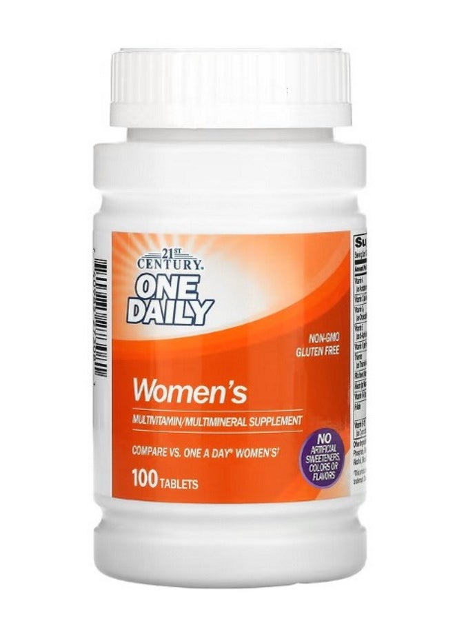 One Daily Womens 100 Tablets