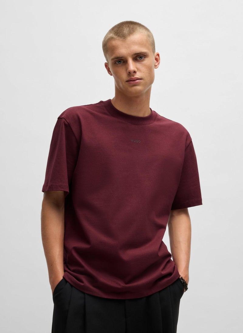 Relaxed-fit T-shirt in cotton with logo print