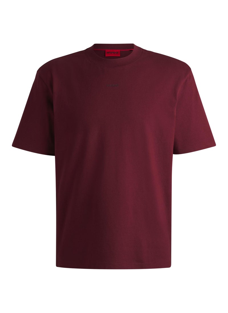 Relaxed-fit T-shirt in cotton with logo print