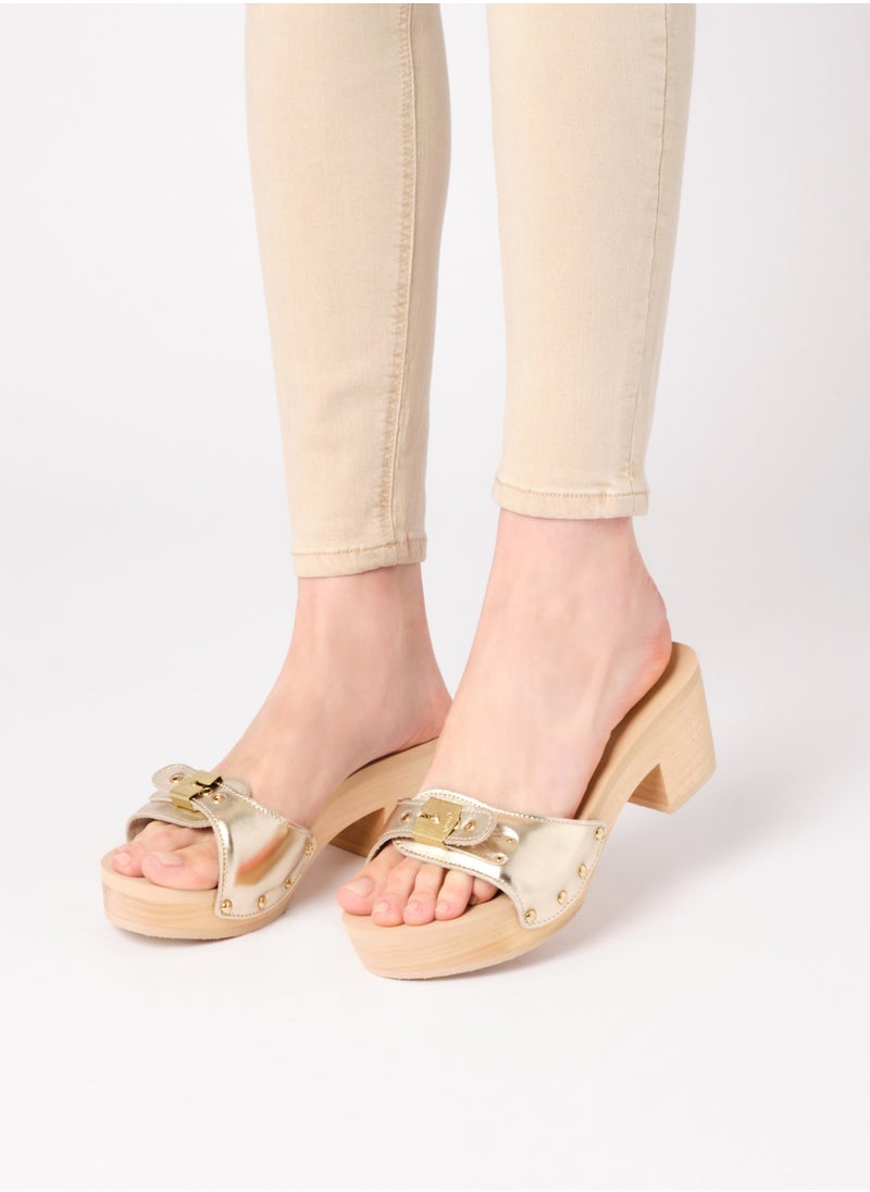 MULES LIGHT GOLD PESCURA IBIZA