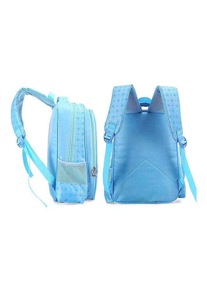 Frozen Themed School Backpack Blue/Brown/Red