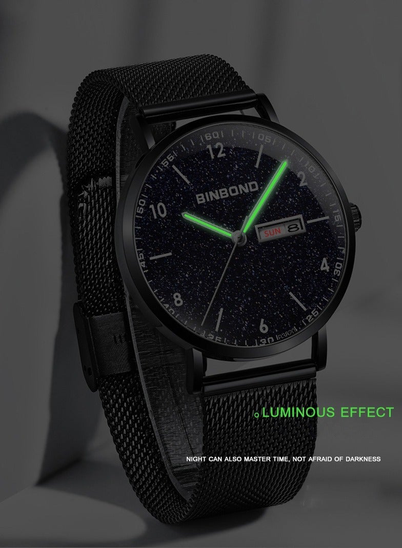 Fashionable Luminous Waterproof Quartz Watch For Teenagers And Students