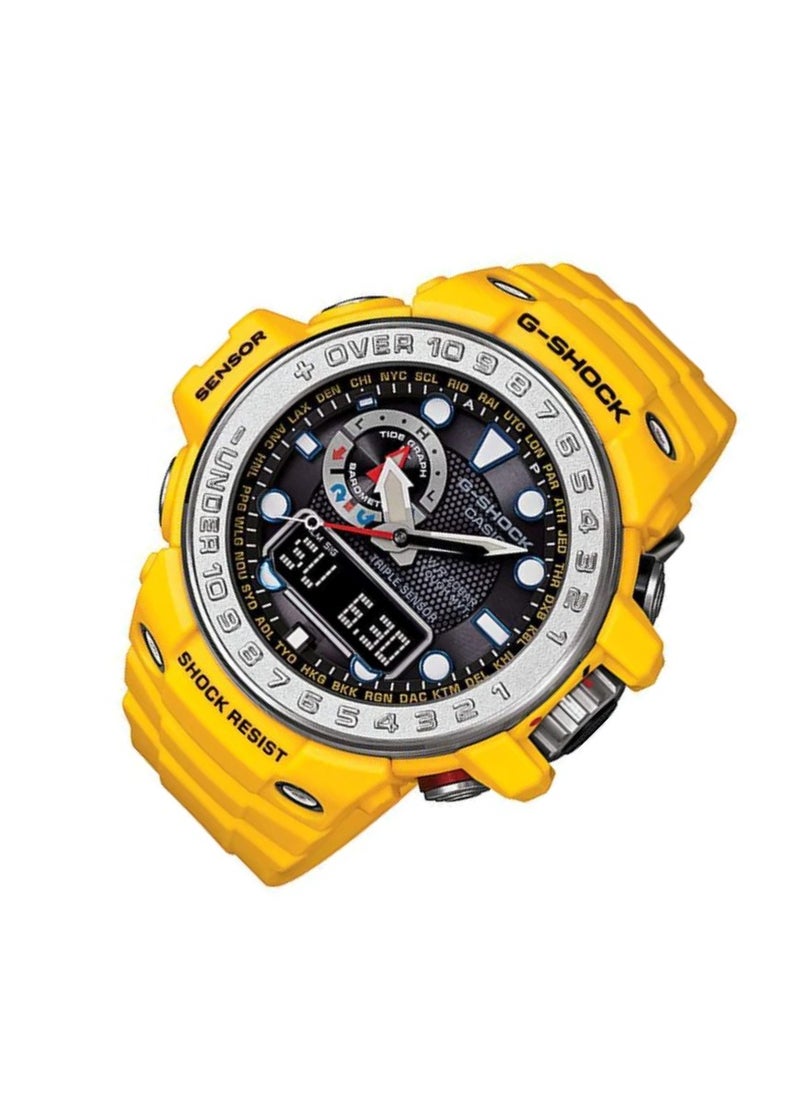 G-SHOCK GWN-1000-9ADR Master of G Gulfmaster Solar Yellow Men's Watch