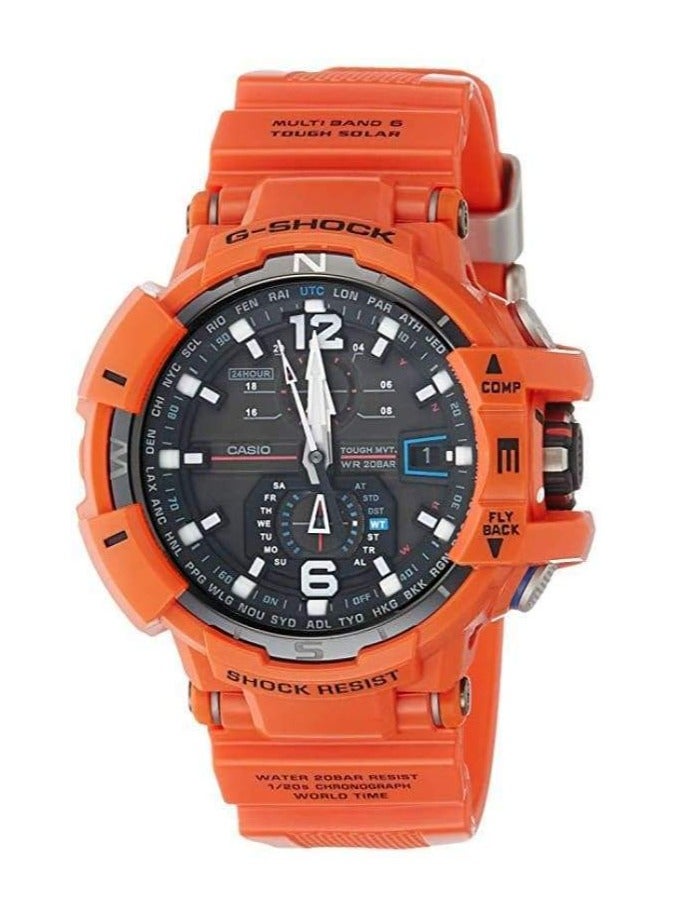 Casio G-Shock For Men's- Analog-Digital Resin Band Watch - GW-A1100R-4ADR