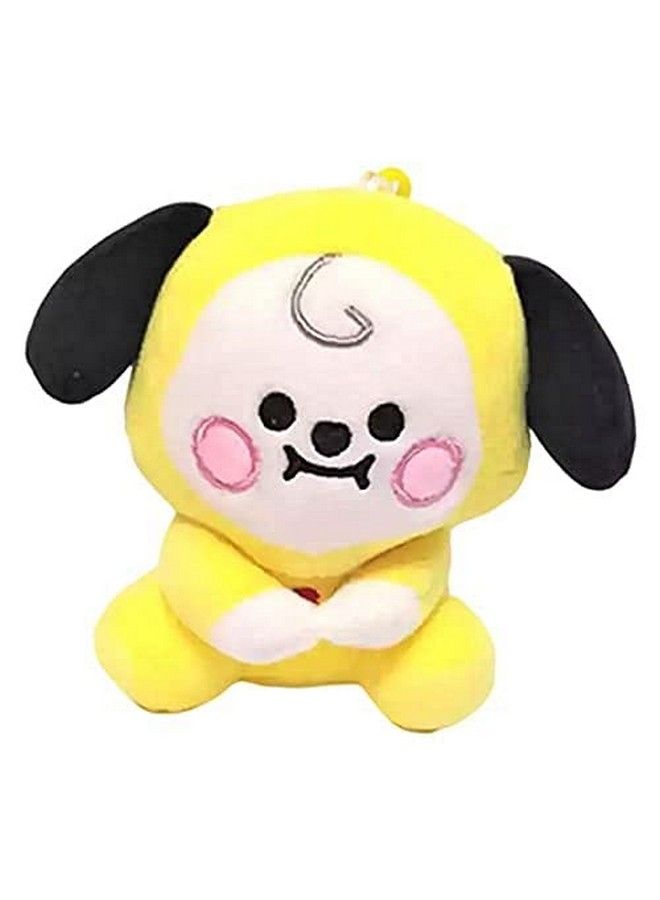 Bts Plush Toy Sitting Stuffed Plush Toy With Key Hook (Chimmy) Height10Cm11Cm