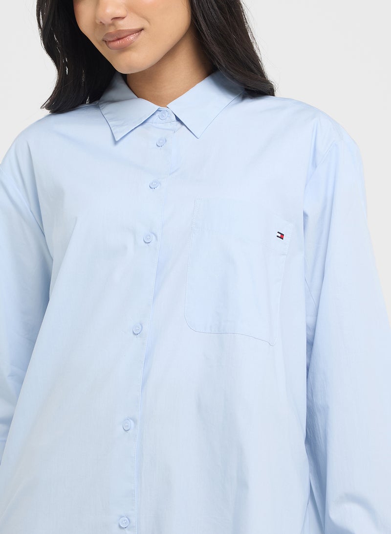 Pocket Button Down Shirt