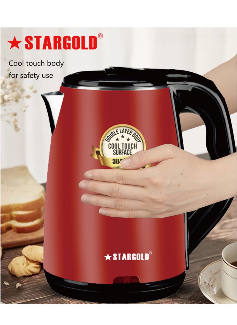 Electric Kettle 1.8 Litre with Auto Turn-Off Kettle 1500W