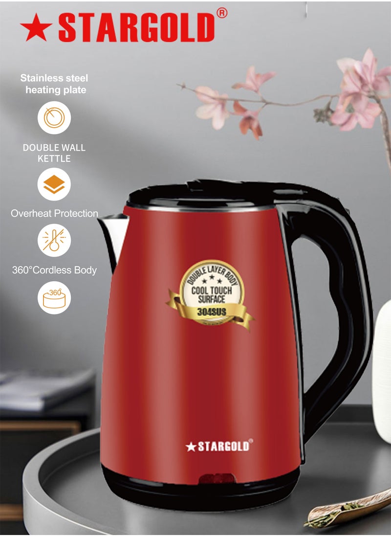 Electric Kettle 1.8 Litre with Auto Turn-Off Kettle 1500W