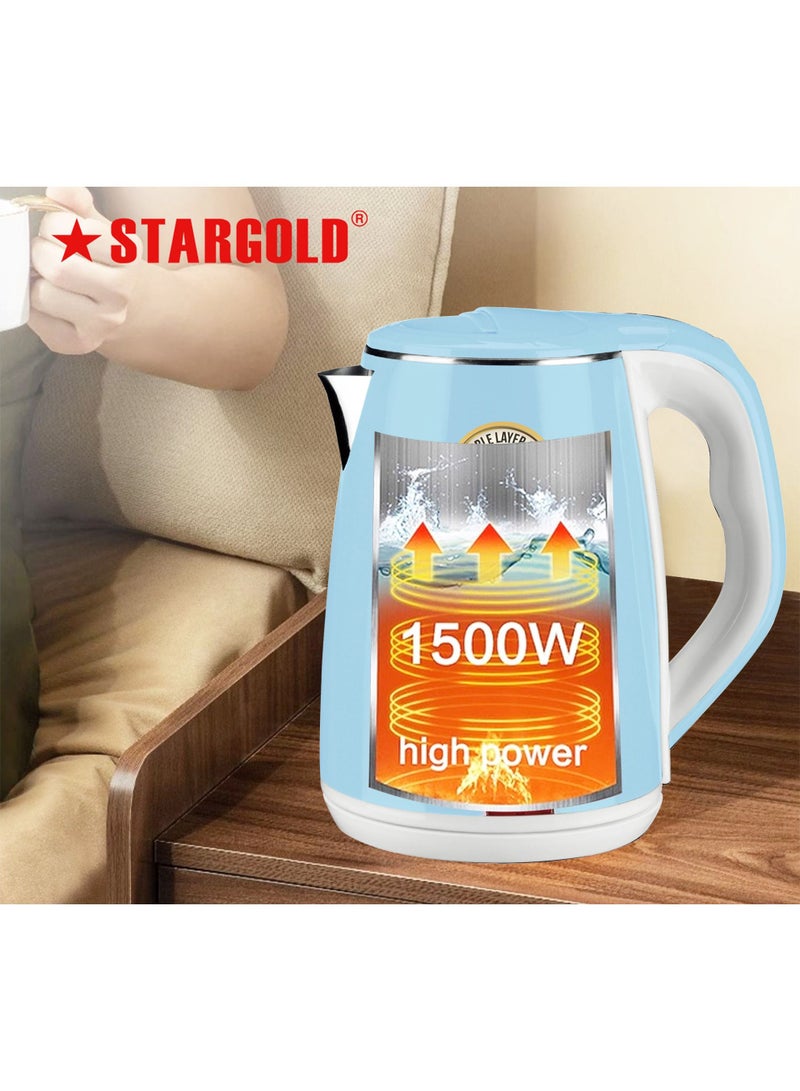 Electric Kettle 1.8 Litre with Auto Turn-Off Kettle 1500W