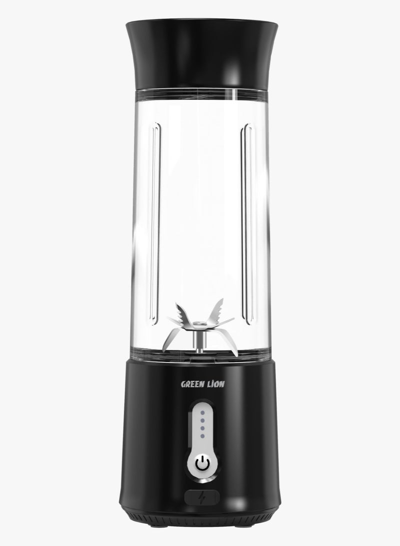 JET PLUS 6 Bladed Juicer 120W / 18000rpm Powerful Motor / High Speed / 500ml Jar Capacity / 304 Stainless Steel Blade / 2000mAh Battery / 20 Times Blending Cycle / 30 seconds Single Blend Time / juice Maker / Mixer/ Camping Blender / Gym / Home / Outdoor / Office / Baby Food Maker / - Black