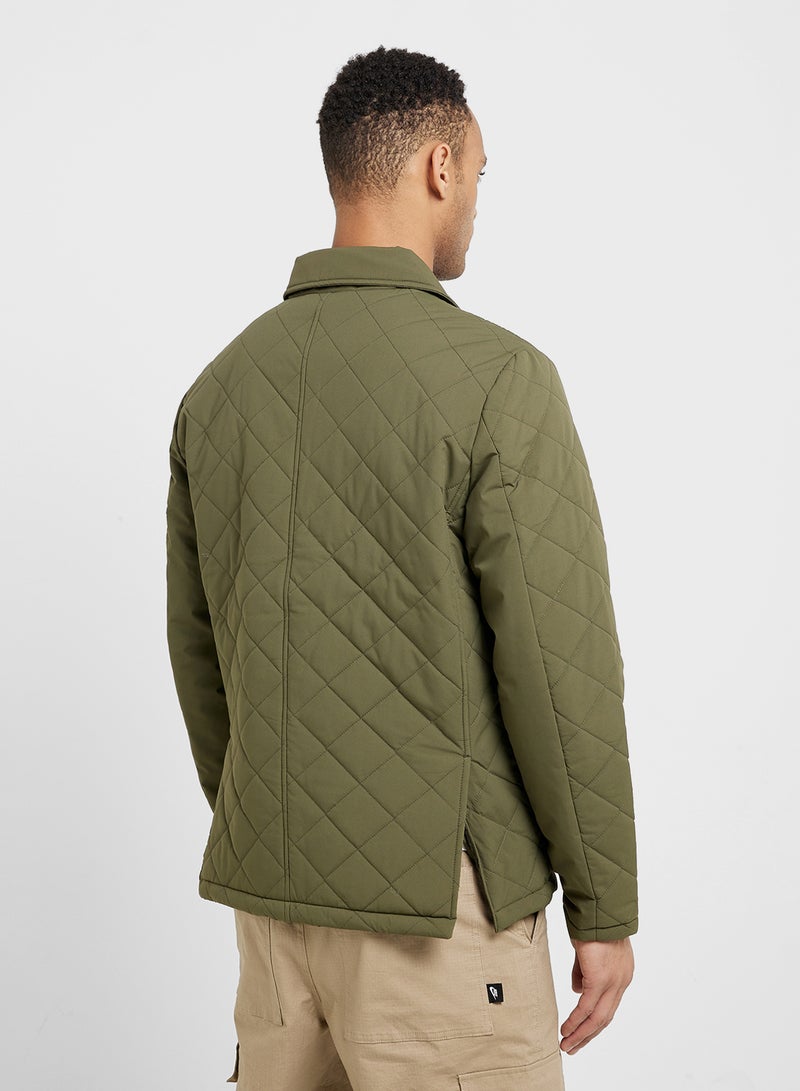 Quilted Lightweight Puffer Jacket