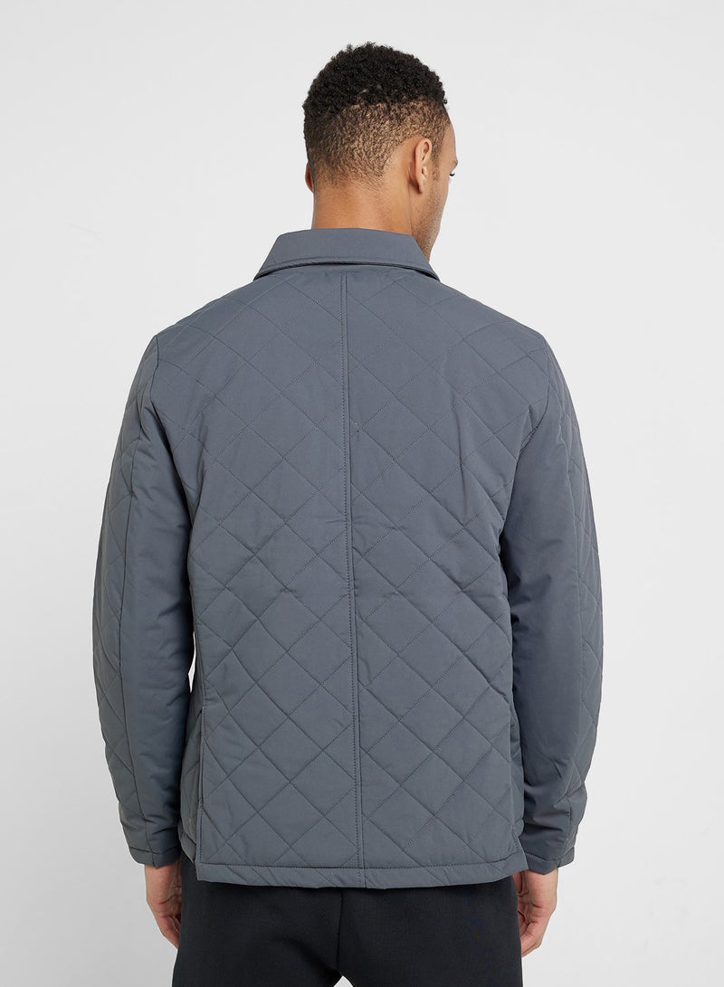 Quilted Lightweight Puffer Jacket