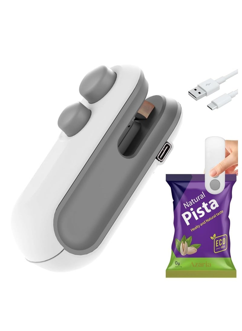 Portable Mini Sealing Machine, Handheld Packet Sealer, portable sealing machine, packet sealer for Food, Snacks, Chips, Fresh Storage, Plastic Bags Sealing Machine