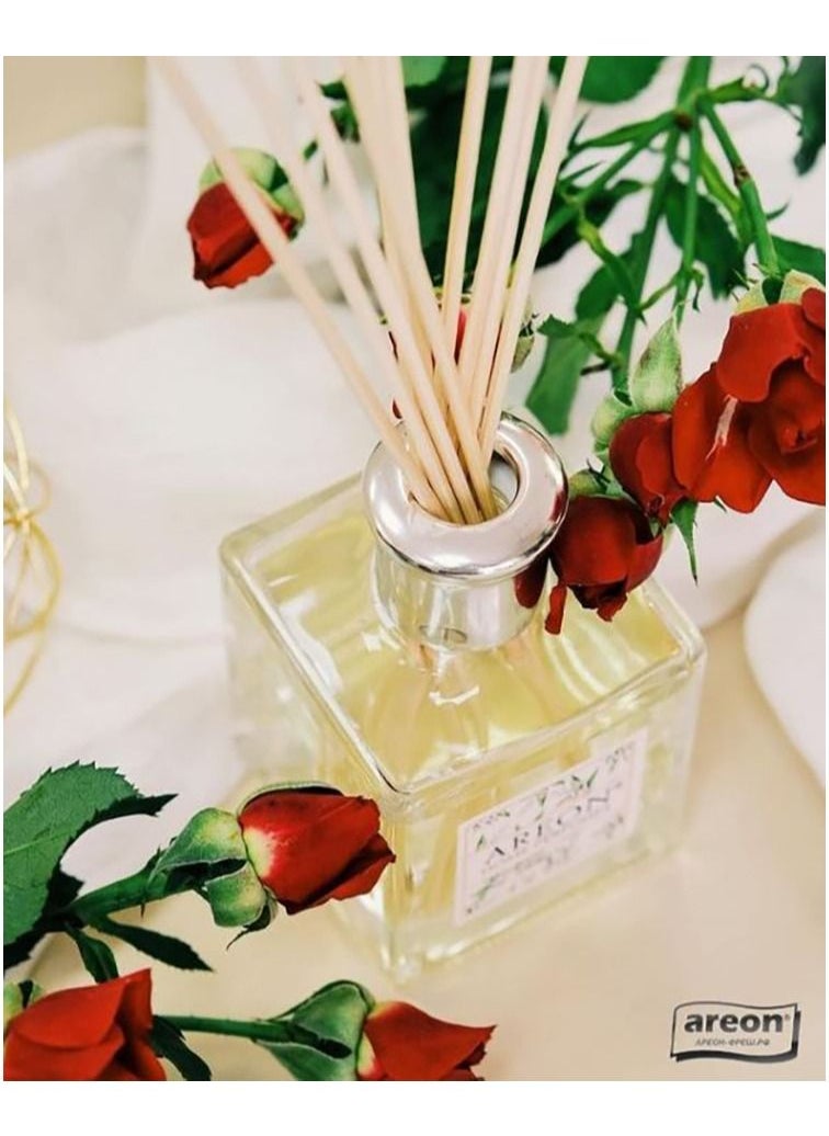 Rose Valley Reed Diffuser With Incense Sticks