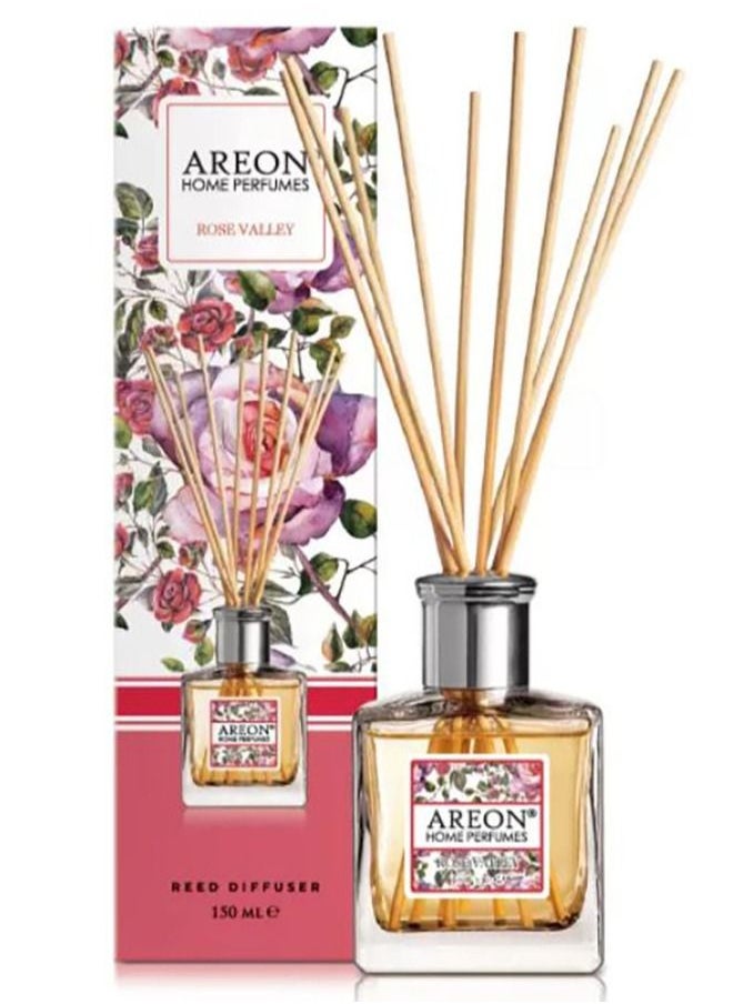 Rose Valley Reed Diffuser With Incense Sticks