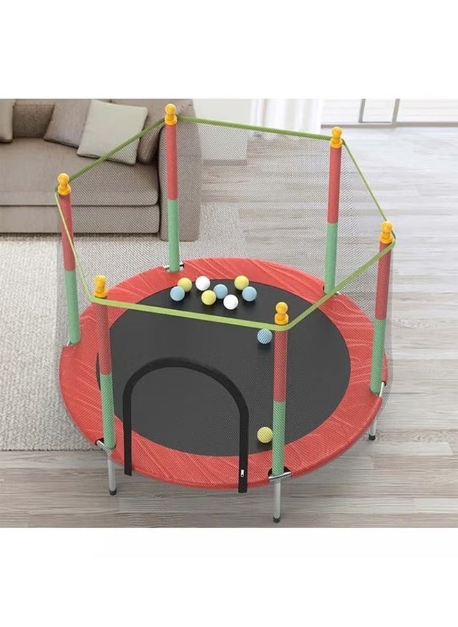 trampoline for outdoor and indoor with a safe and strong mesh for a fun and safe time