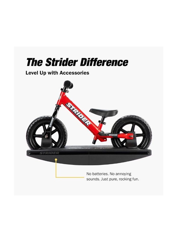 Strider - Rocking Base, Ages 12-24 Months. Training Accessory For Young Balance Bike Riders