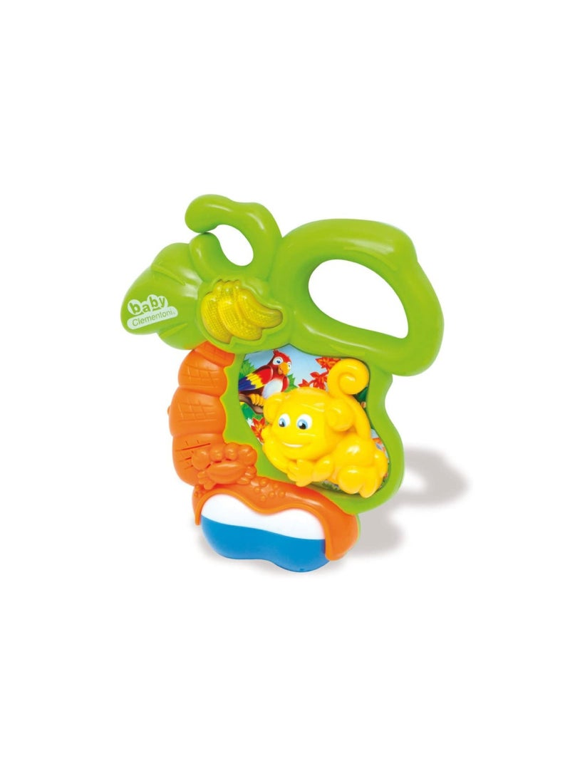 Clementoni 14853 – Rattle Electronic Monkey Canterina